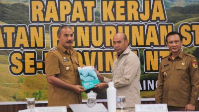 Gubernur VBL Pimpin Raker Penururnan Stunting di NTT