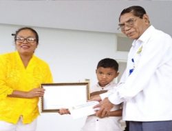 Juara Dunia Lomba Matematika, Rektor Unwira Apresiasi Prestasi Nono