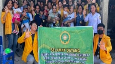 Kolaborasi Mahasiswa KKN FKKH Undana dan Puskesmas Alak Gelar Demo Masak untuk Cegah Stunting