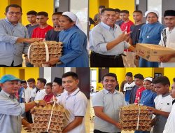 Aksi Mulia TKD NTT Prabowo-Gibran Bagikan Makan Siang Gratis di Kota Kupang