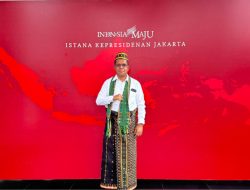 Melki Laka Lena Kenakan Busana Adat Manggarai Ikuti Upacara HUT RI di Istana Negara