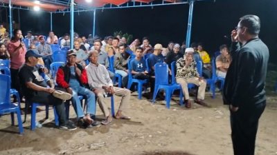 Umbu Rudy Kabunang Janji Perjuangkan Status Kepemilikan Tanah Warga dan Beasiswa Anak Putus Sekolah