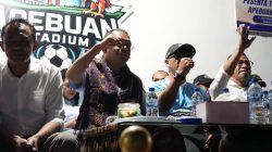 Resmikan Stadion Apebuan, Melki Singgung Peluang Adonara Jadi Tuan Rumah Soeratin Cup