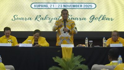 Melki Laka Lena Ingatkan Disiplin Kader Saat Buka Golkar Academy IV 2025